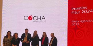 Iberia entrega reconocimiento como Mejor Agencia de América Latina a COCHA 