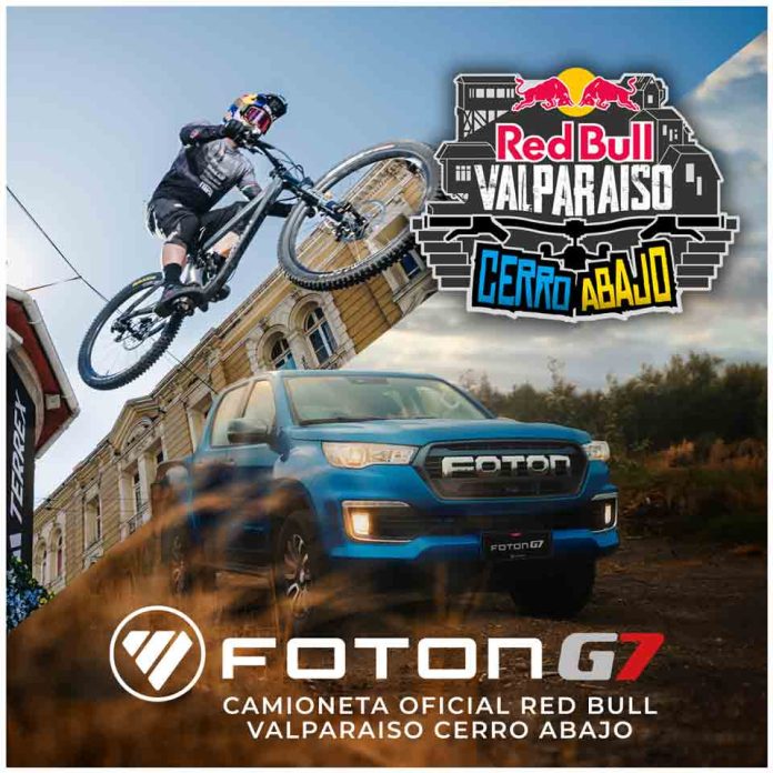 Foton G7, la pick up oficial del Red Bull Valparaíso Cerro Abajo 2024