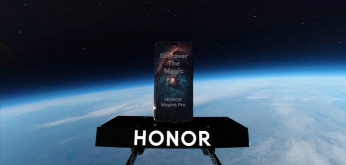 HONOR expone a su nuevo flagship, HONOR Magic6 Pro, al frío extremo de la estratosfera para probar su batería de segunda generación