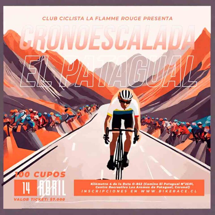 Cerca de 100 inscritos se esperan en “Cronoescalada El Patagual” que se correrá en Coronel