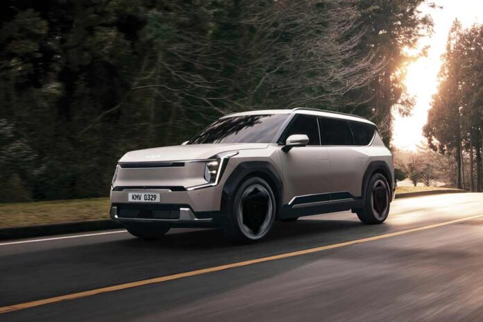 El Kia EV9 fue seleccionado en el Top 3 de finalistas en dos categorías de los World Car Awards 2024