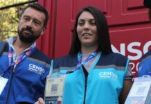 INE presenta indumentaria, credencial y equipamiento del personal que trabajará en terreno en el Censo 2024