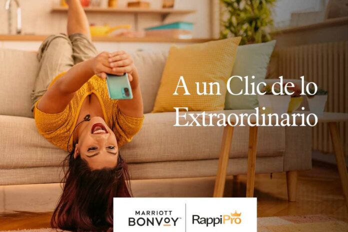 La alianza entre Marriott Bonvoy y Rappi suma ahora 4 países de Latinoamérica y continúa brindando experiencias excepcionales a sus socios