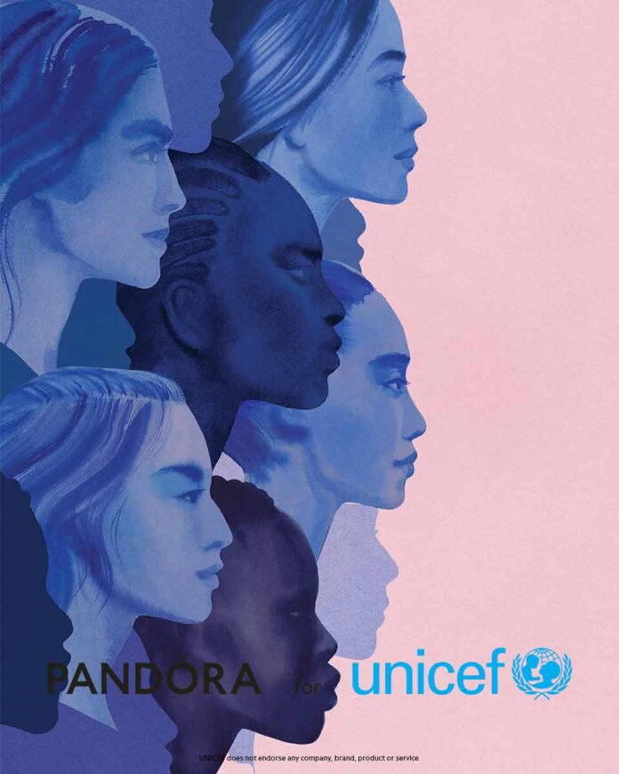 PANDORA y UNICEF lanzan charm por el Mes de la Mujer