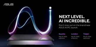 ASUS anuncia el evento de lanzamiento Next Level. AI Incredible en el que presentará su primera PC ASUS AI de nueva generación