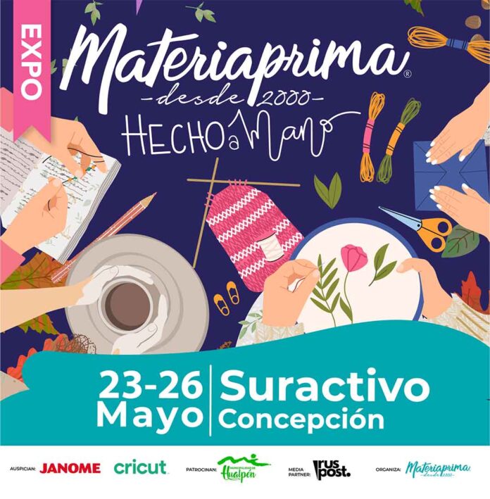 Expo Materia Prima en Concepción: talleres y espacio para los emprendedores de Hualpén