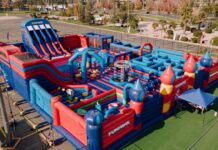 Funpark el éxito mundial de inflables llega a Santiago desde el extranjero