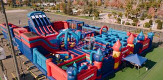 Funpark el éxito mundial de inflables llega a Santiago desde el extranjero