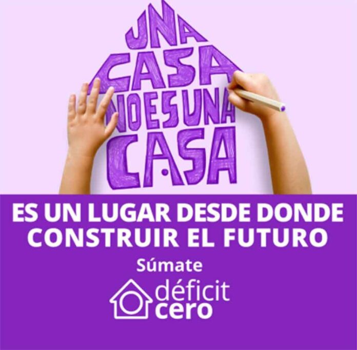 “Una casa no es una casa” campaña quiere relevar la importancia del hogar en la vida de las personas