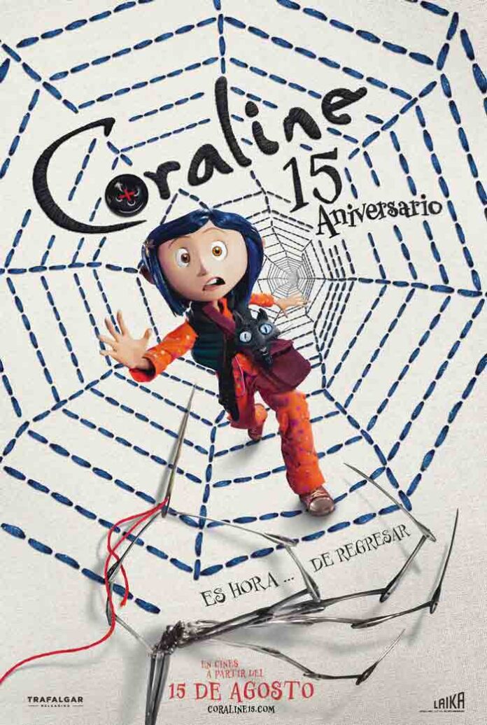 Coraline y la Puerta Secreta vuelve a Cinemark