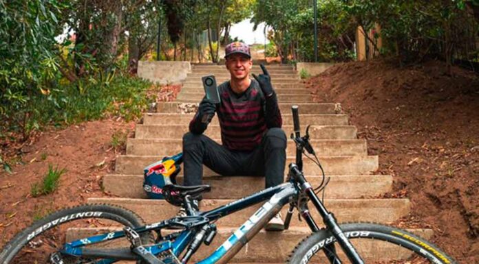 Día Mundial de la Bicicleta: Pedro Burns campeón nacional de enduro y descenso