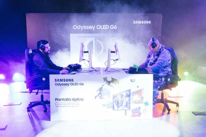 Samsung presentó y puso a prueba su nuevo monitor gamer Odyssey OLED G6