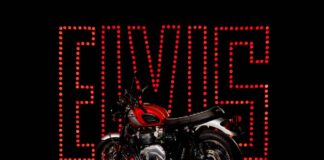 Triumph Bonneville T120 de edición limitada celebra la pasión de Elvis Presley por las dos ruedas