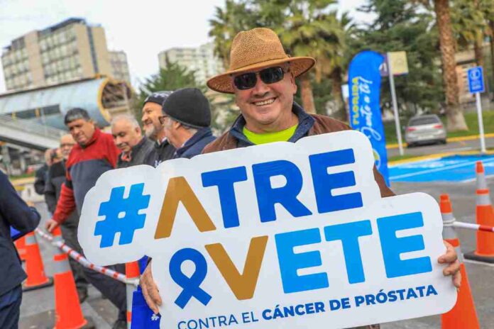 Campaña Atrévete contra el Cáncer de Próstata llega por primera vez a Concepción