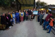 Codelco Andina entrega nuevo espacio recreativo a comunidad de Los Chacayes Alto