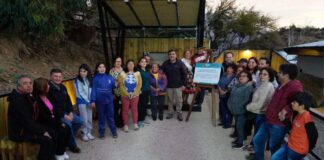 Codelco Andina entrega nuevo espacio recreativo a comunidad de Los Chacayes Alto