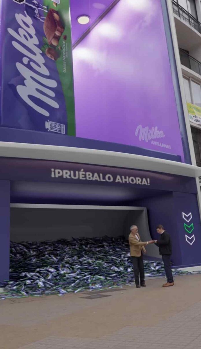 En el corazón de la comuna de Providencia podrás disfrutar de un momento de ternura Milka