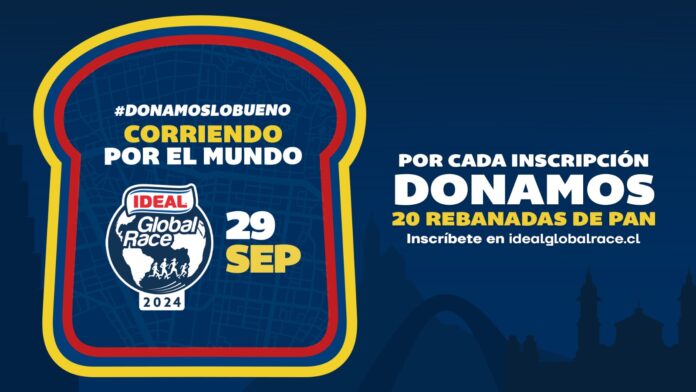 ¡Atención! Están abiertas las inscripciones para la corrida Ideal Global Race 2024 en Santiago