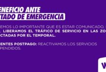 WOM reactiva el servicio de sus clientes en Región del Biobío y Araucanía para mantener conectadas a las personas afectadas por frente de mal tiempo