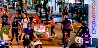 CicloRecreoVía Nocturna se tomará las calles de la capital promoviendo la recuperación de estos espacios para las familias