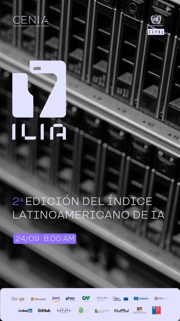 En CEPAL se presentarán los resultados de la segunda edición del Índice Latinoamericano de Inteligencia Artificial (ILIA 2024)