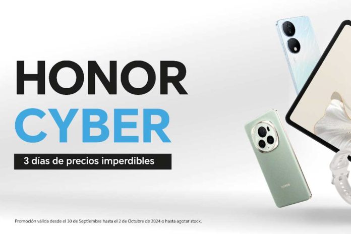 HONOR Cyber: ¡Descuentos de hasta un 30% en Smartphones!