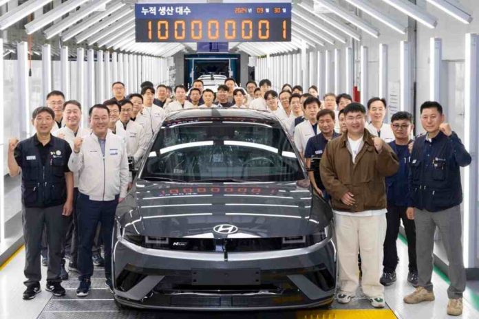 Hyundai Motor alcanza el hito de 100 millones de vehículos producidos a nivel mundial