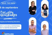 Santillana abordará la importancia del dato y la IA en su Congreso de Marketing Educativo ‘Escuelas Memorables’