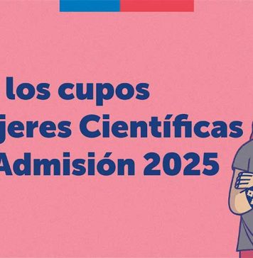 Admisión 2025 Mineduc y DEMRE anuncian aumento de cupos del programa Más Mujeres Científicas