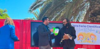 Con un llamado a la acción climática del geógrafo chileno Marcelo Lagos, se inauguró la 1° Feria Científica de Bollenar