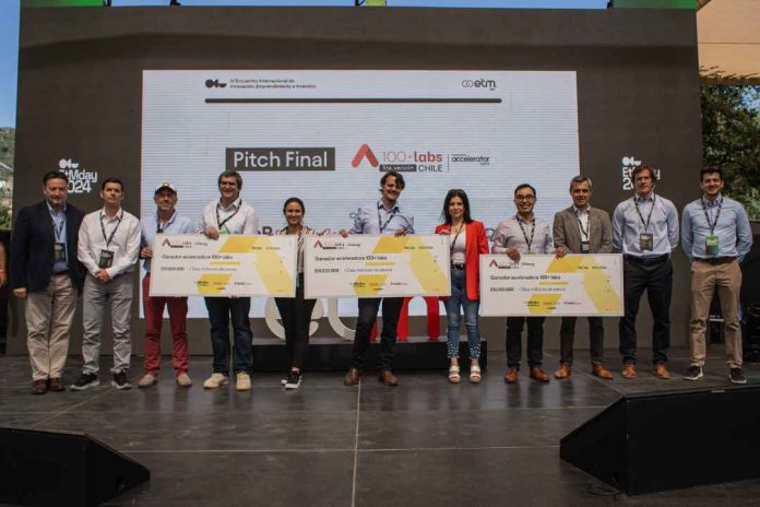 ETM Day 2024 Anuncian los ganadores de la quinta versión de 100+ Labs Chile. AInwater, EFILabs y AlicIA son los proyectos ganadores de 100+ Labs Chile de Cervecería AB InBev