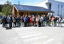 Pymes visitaron prototipo de vivienda social rural para  conocer resultados de los métodos modernos de construcción sostenible en madera