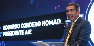 Eduardo Cordero Homad en Encuentro Anual AIE 2024: “Necesitamos políticas de Estado permanentes de apoyo a la tecnología”