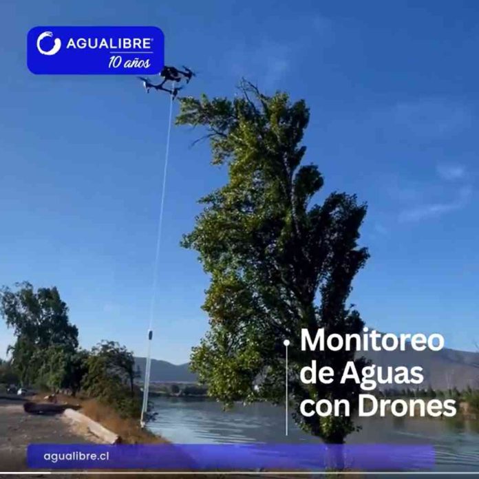 Monitoreo y Muestreo Hídrico con Drones. Monitoreo de Agua con Drones
