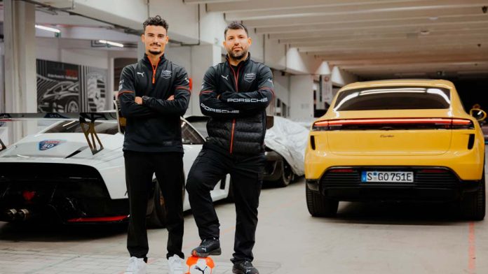 El Kun Agüero se convierte en piloto de Porsche