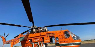 Helicópteros para combatir emergencia de Incendios Forestales en Chile