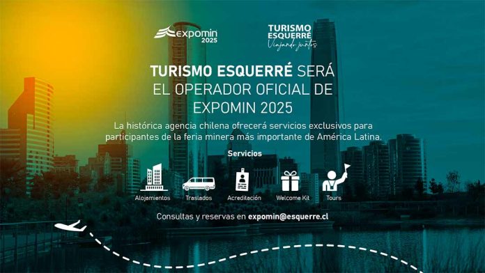 Turismo Esquerré será el operador oficial de EXPOMIN 2025