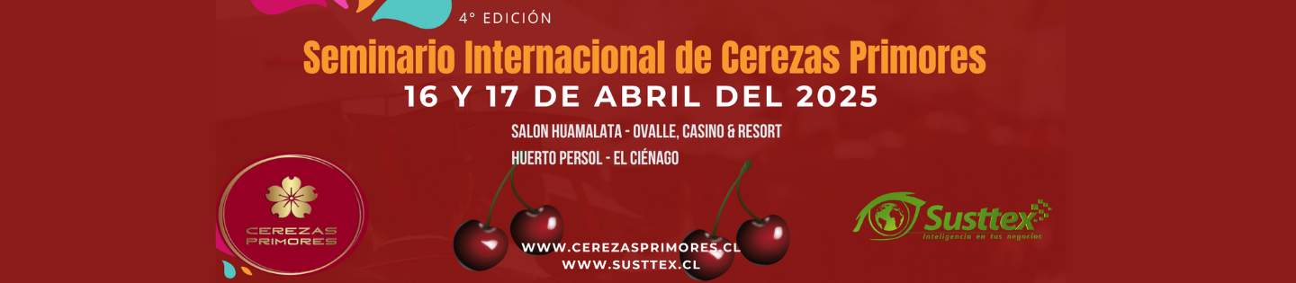 Cerezas Primores 2025 Susttex