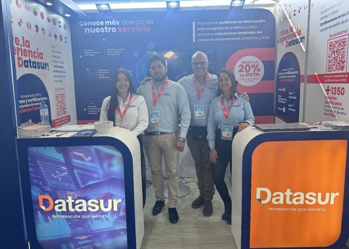 Datasur se conecta al mercado de los plásticos con su participación en la Expoplast de Arequipa