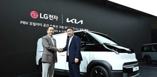 Kia y LG Electronics se asocian para presentar nuevos prototipos de PBV para el trabajo y el ocio