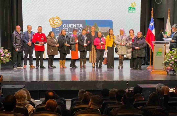 Alcaldesa de Colina destacó avances en Salud y Educación en Cuenta Pública 2024-2025