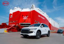 BYD YA OPERA SU BUQUE “SHENZHEN”, EL MAYOR TRANSPORTADOR DE AUTOMÓVILES DEL MUNDO