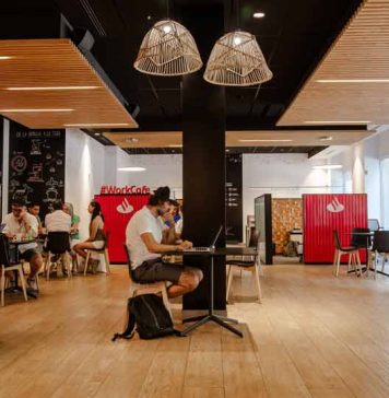 Clientes Santander podrán disfrutar de sus beneficios en todos los Work/Café del mundo