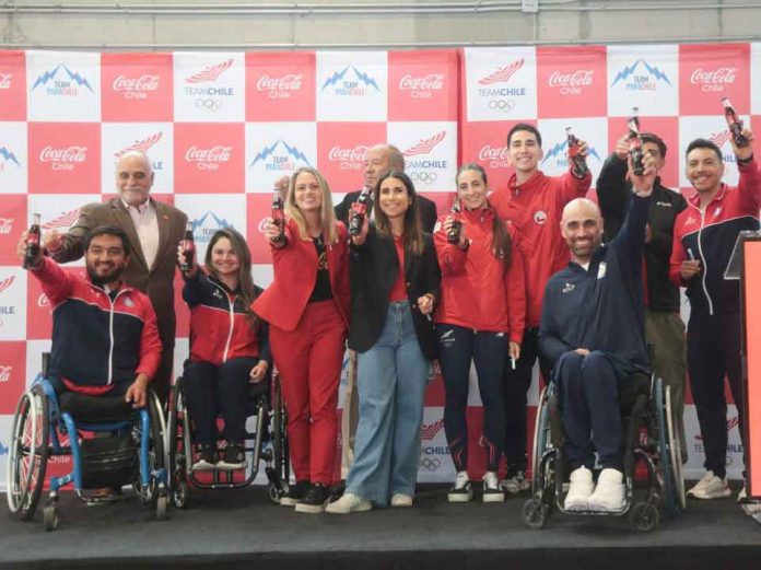 Por segundo año consecutivo, Coca-Cola renueva su auspicio con el Team Chile y Team ParaChile