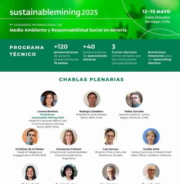 Congreso Sustainable Mining 2025: Extraer con responsabilidad, crear con sustentabilidad