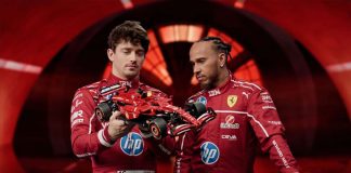 Cuando Ferrari se construye con LEGO: Hamilton y Leclerc aceptan el desafío