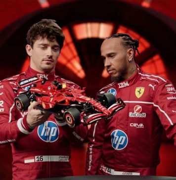 Cuando Ferrari se construye con LEGO: Hamilton y Leclerc aceptan el desafío