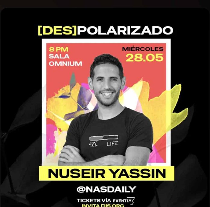 El fenómeno global Nas Daily aterriza en Chile