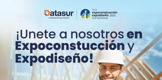 Datasur se presentará en la Expoconstrucción y Expodiseño 2025 en colombia