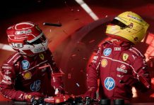 Hamilton y Leclerc cambiaron la velocidad por la creatividad: ahora juegan con LEGO